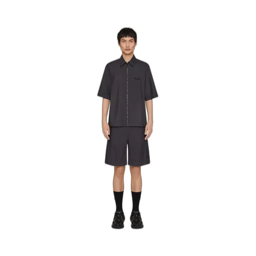 Logo Patch Short-Sleeved Shirt