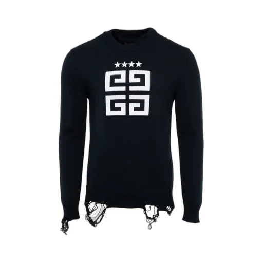 4G Stars Intarsia Knit Jumper