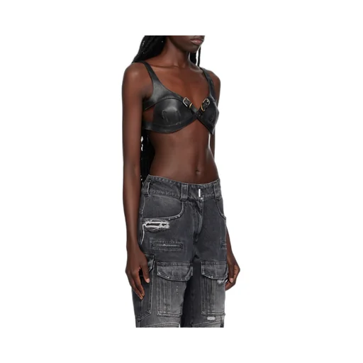 Bra Top With Crossed Effect
