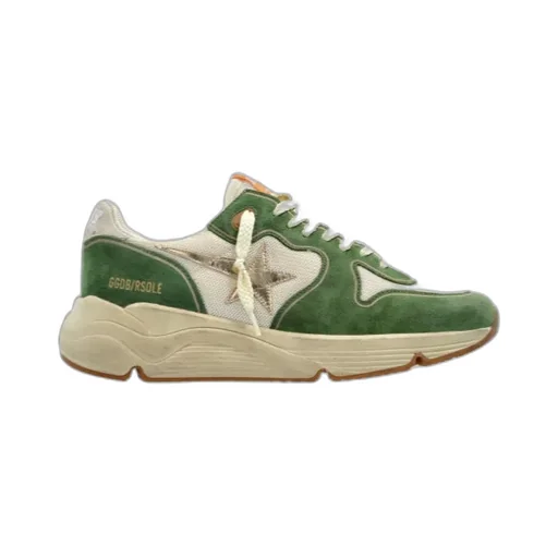 Runnning Sole Lace-Up Sneakers