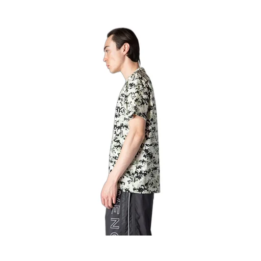 Camouflage Printed Crewneck T-Shirt