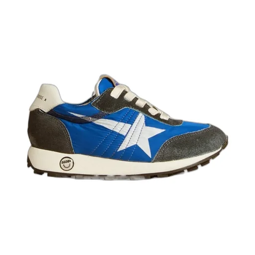 Marathon Young Nylon With Printed Star And Leather Heel Tab