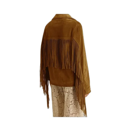 Fringed Buttoned Jacket