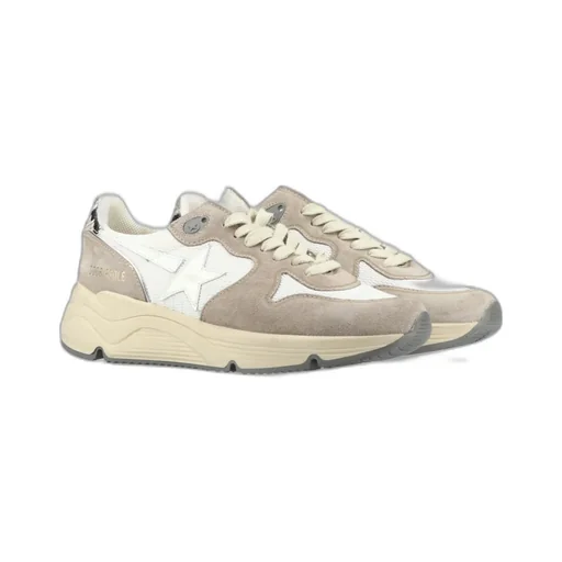 Running-Sole Lace-Up Sneakers