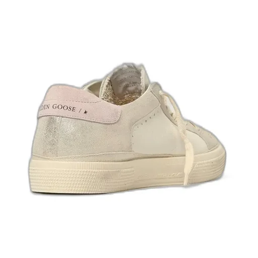 Star Patch Lace-Up Sneakers