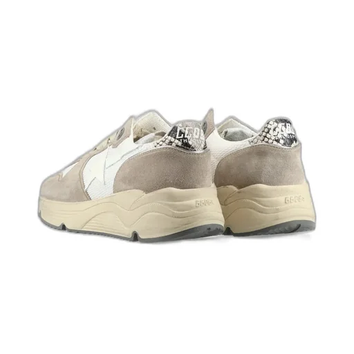 Running-Sole Lace-Up Sneakers