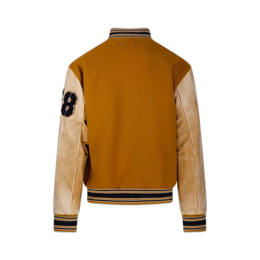 Logo Patch Bomber Jacket