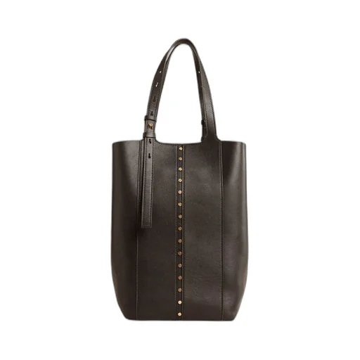 Hook Studs Embellished Tote Bag