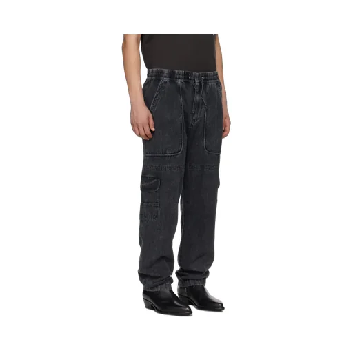 Drawstring Track Jeans