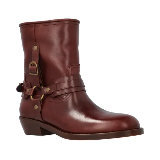 Round Toe Short Boots