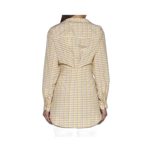 Striped Long-Sleeved Dress