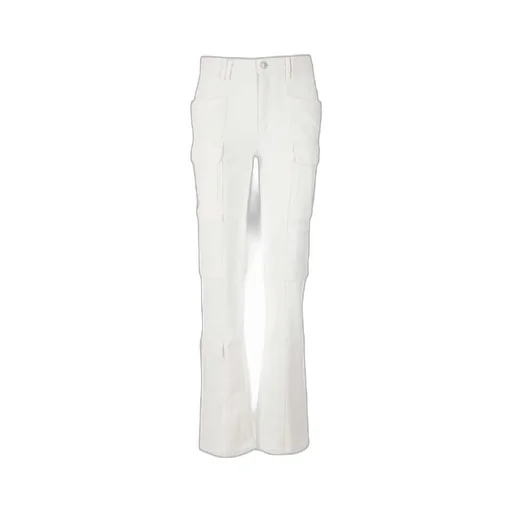 Cargo Pocket Straight-Leg Jeans