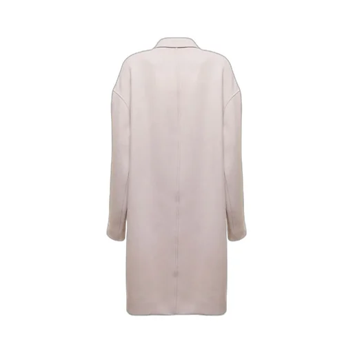 Double-Breasted Long-Sleeved Coat