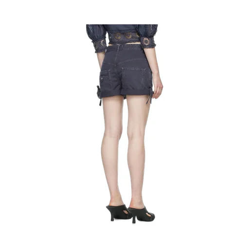 Turn-Up Hem Shorts