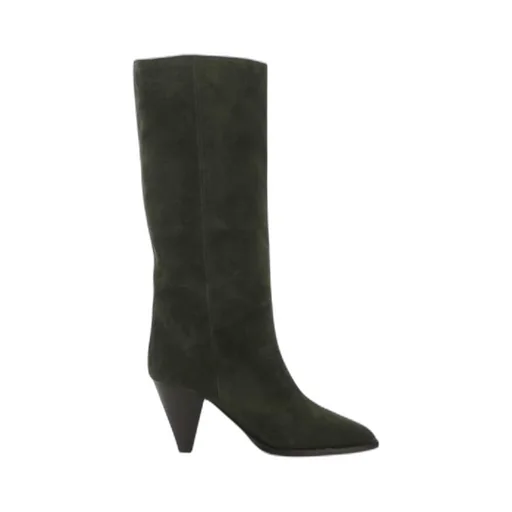 Rouxy Suede Knee-High Boots