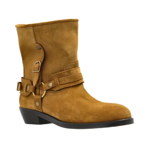 Round Toe Short Boots