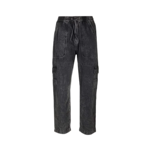 Drawstring Track Jeans