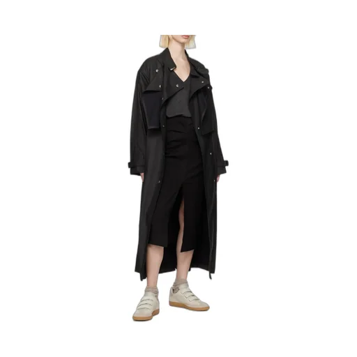 Box Pleated Pencil Skirt