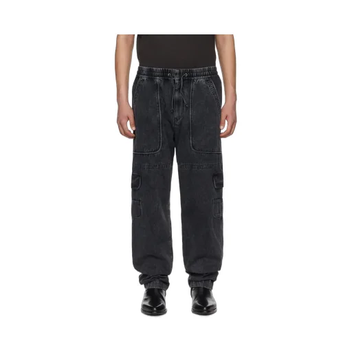 Drawstring Track Jeans