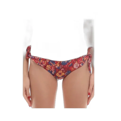 Floral Print Low-Rise Bikini Bottoms