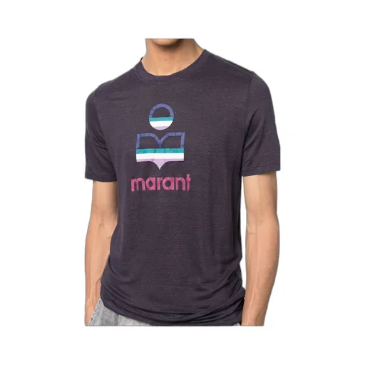 Logo Round Collar Short-Sleeved T-Shirt