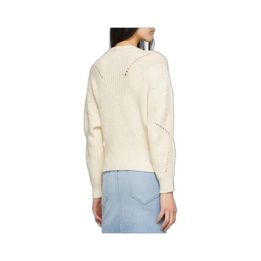 Lace-Up Ribbed-Knit Jumper