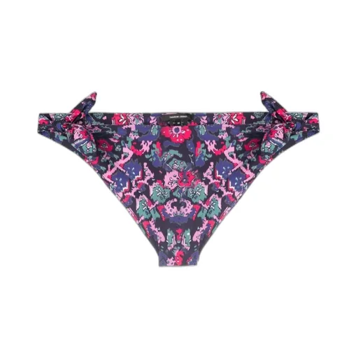 Floral Print Low-Rise Bikini Bottoms