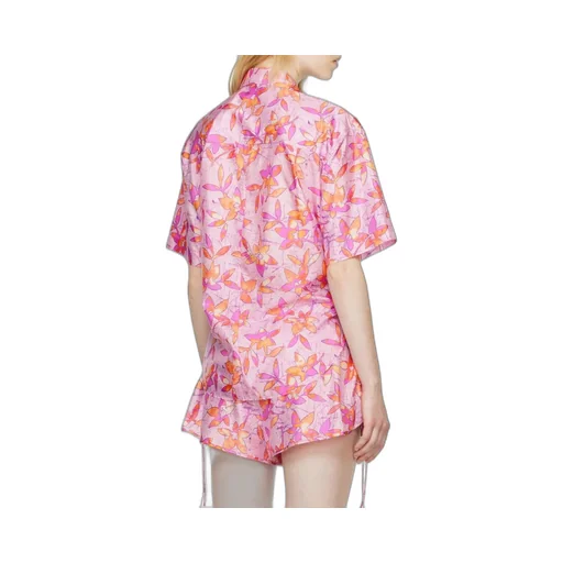 Floral-Print Short-Sleeve Shirt