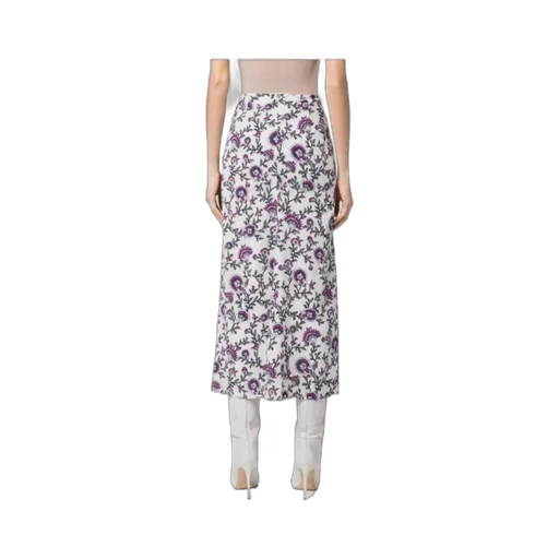 Rosilia Floral-Print Midi Skirt