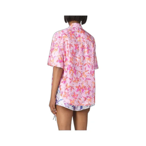 Floral-Print Short-Sleeve Shirt