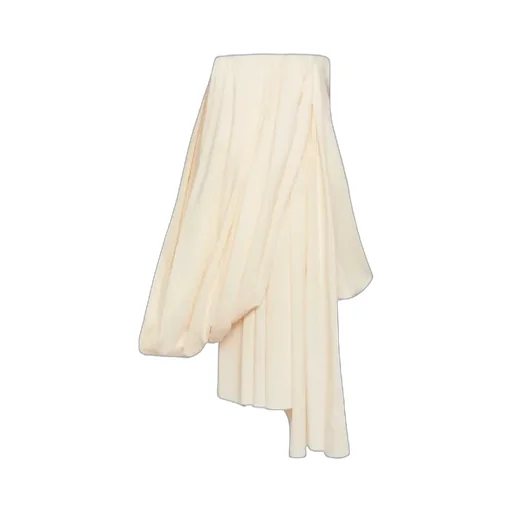 Draped Bustier Dress