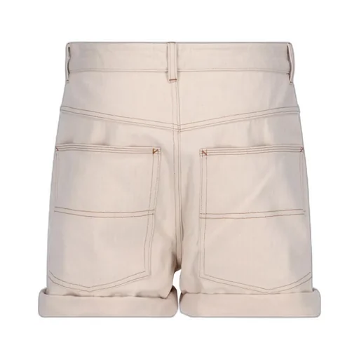 Button Detailed Shorts