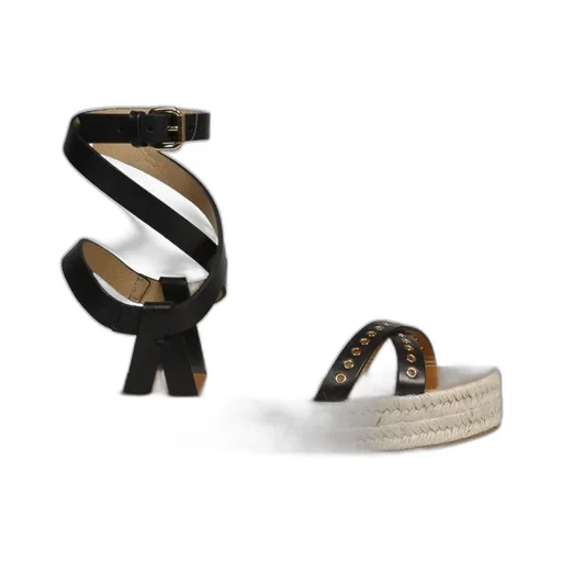 Logo Flat Sandals