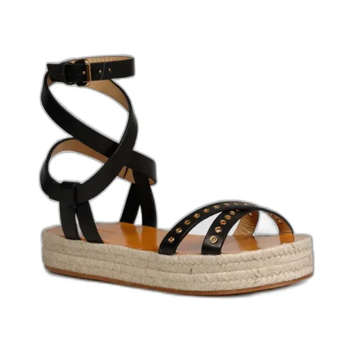 Logo Flat Sandals