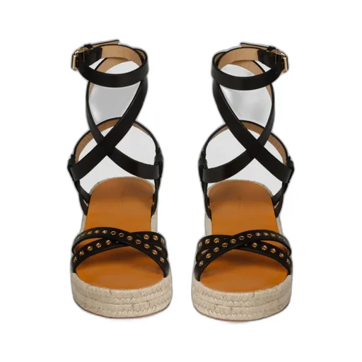 Logo Flat Sandals