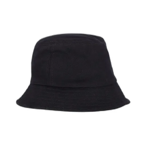 Logo Embroidered Narrow Brim Bucket Hat