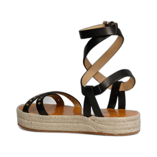 Logo Flat Sandals