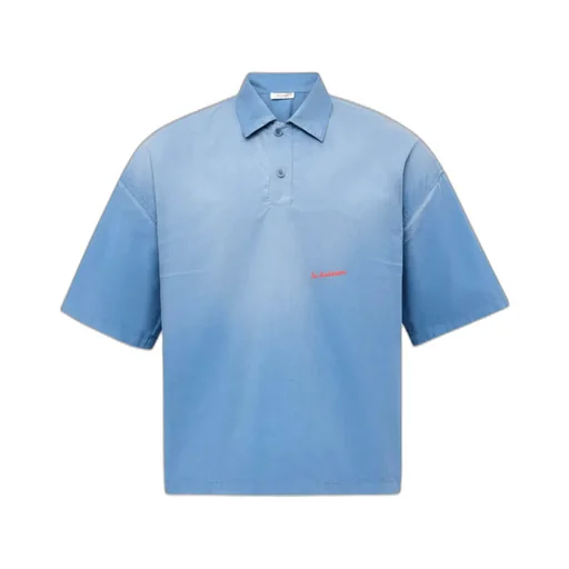 Oversized Logo Polo Shirt
