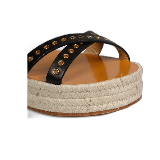 Logo Flat Sandals