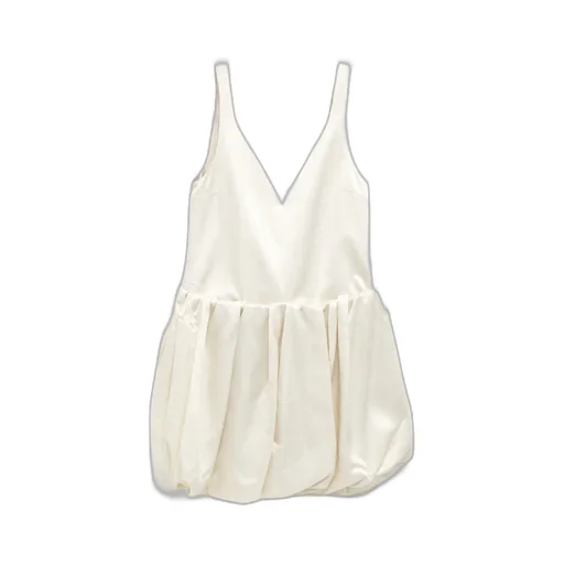 Rolled-Hem Slip Dress