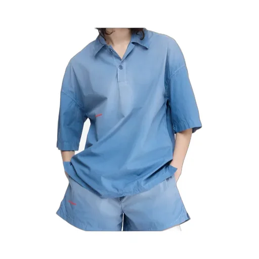 Oversized Logo Polo Shirt