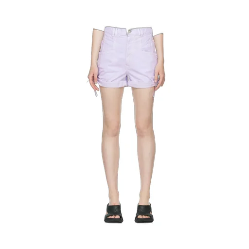 Naesqui High-Waisted Denim Shorts