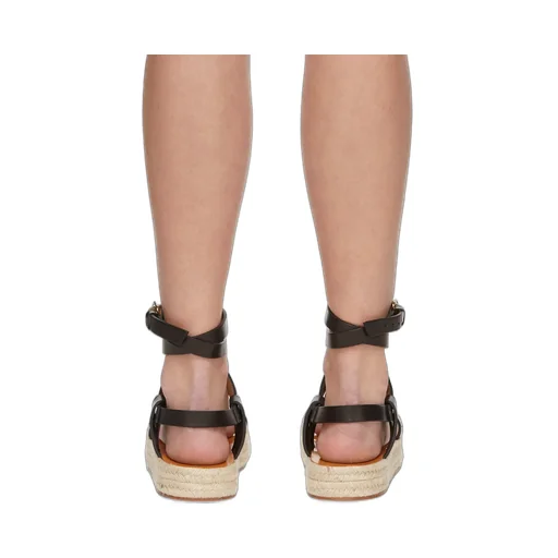 Logo Flat Sandals