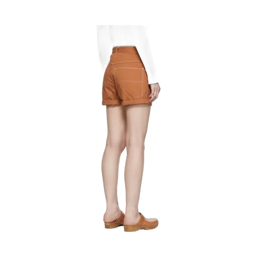 Buttoned High Waist Shorts