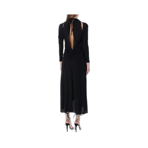Jadessi Cut-Out Midi Dress