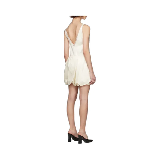 Rolled-Hem Slip Dress