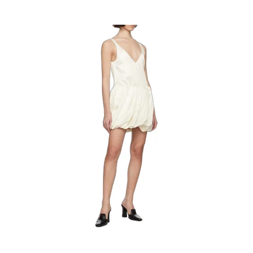Rolled-Hem Slip Dress