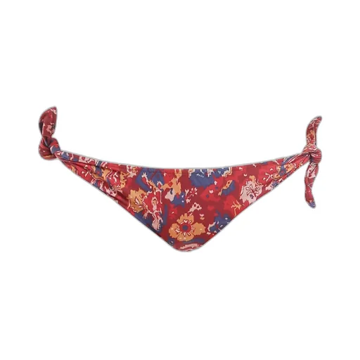 Floral Print Low-Rise Bikini Bottoms