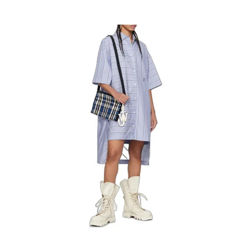 Checked Zipped Market Bag