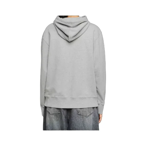 Logo Lettering Drawstring Hoodie